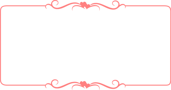 Romantic frame border